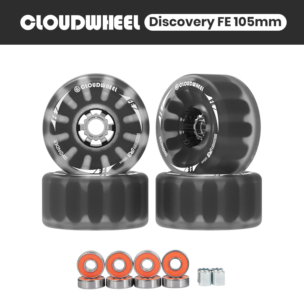 CLOUDWHEEL Discovery FE 105mm Urban All Terrain Off Road Electric Skateboard Wheels