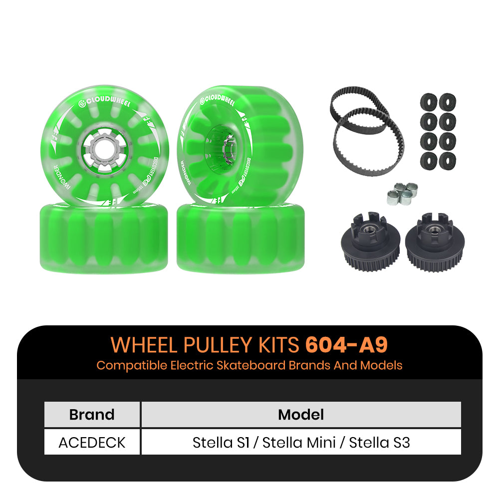 CLOUDWHEEL Discovery FE 105mm Urban All Terrain Off Road Electric Skateboard Wheels