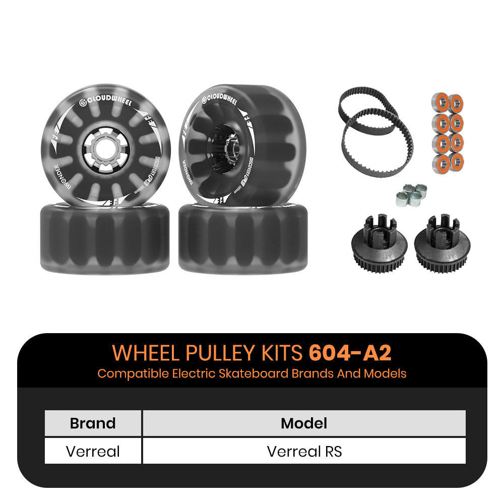 CLOUDWHEEL Discovery FE 105mm Urban All Terrain Off Road Electric Skateboard Wheels