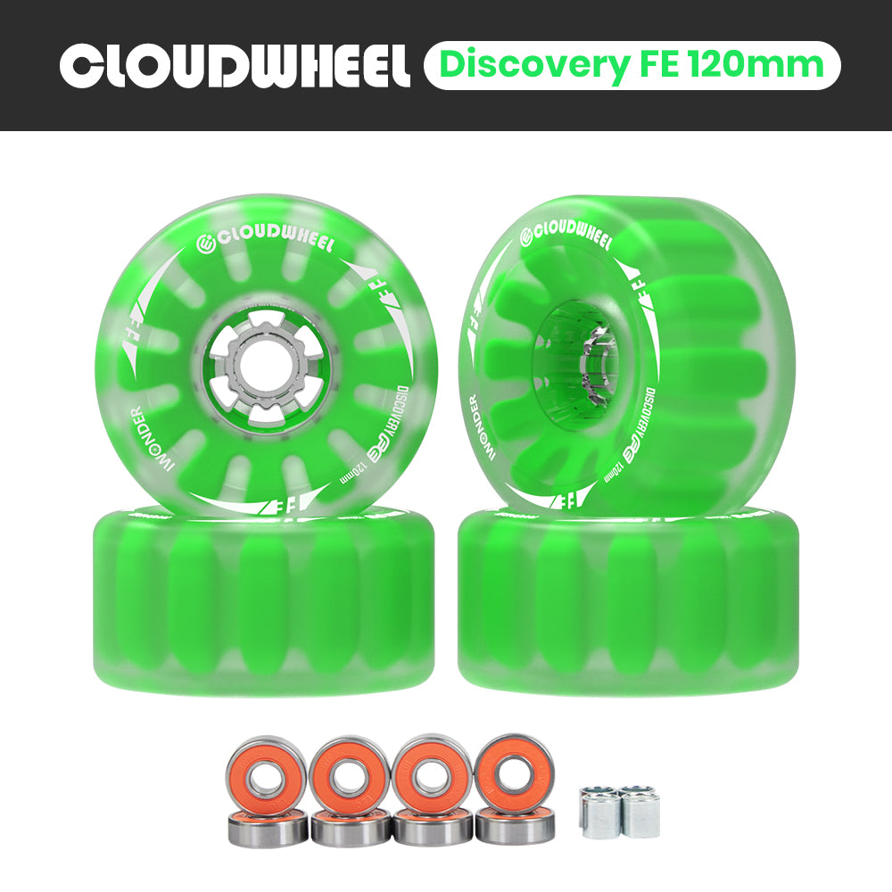 CLOUDWHEEL Discovery FE 120mm Urban All Terrain Off Road Electric Skateboard Wheels