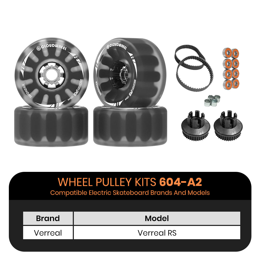 CLOUDWHEEL Discovery FE 120mm Urban All Terrain Off Road Electric Skateboard Wheels