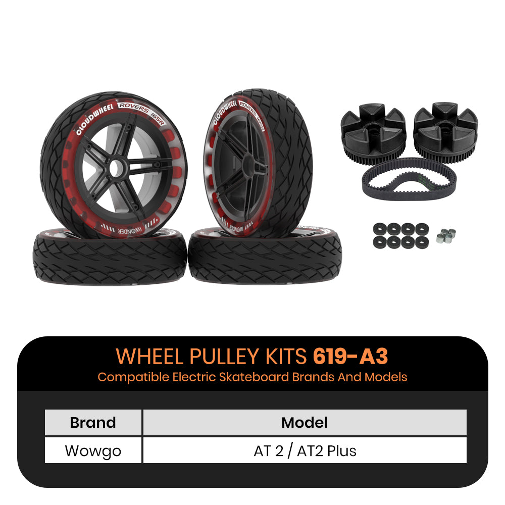 CLOUDWHEEL ROVERS 165R Urban All Terrain Off Road Electric Skateboard Wheels