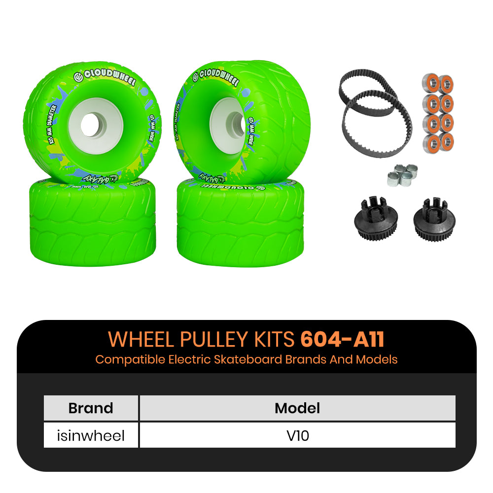 CLOUDWHEEL Galaxy 105mm Urban All Terrain Off Road Electric Skateboard Wheels